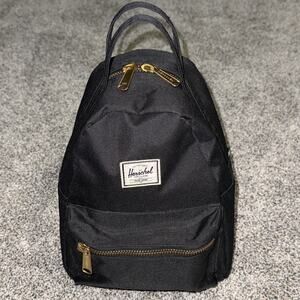 Herschel Supply Co Mini Backpack Black NOVA
